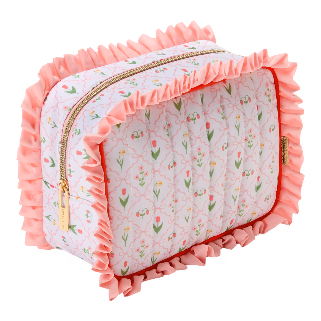Tartan + Twine  Retro Floral Organizer