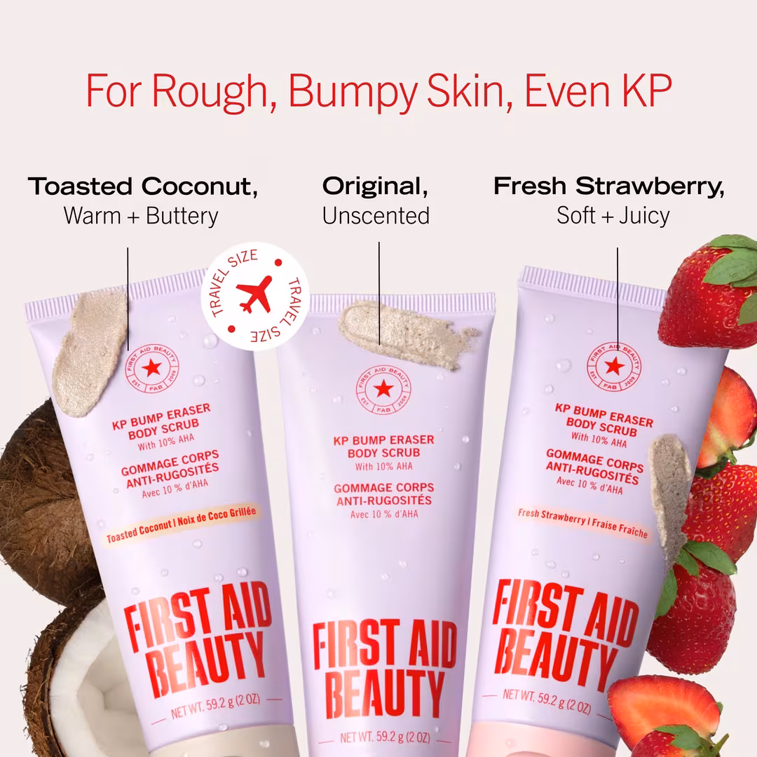 First Aid Beauty  KP Body Scrub Discovery Travel Trio