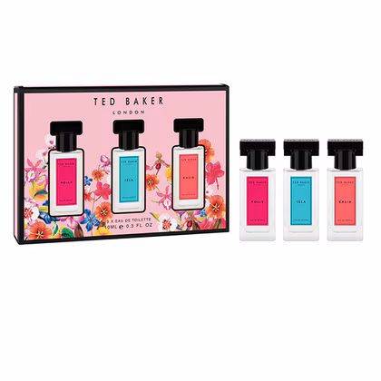 Ted Baker Floralicious Eau de Toilette Gift Set 3X10ML