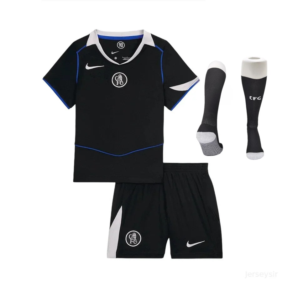 25/26 Chelsea Third Stadium Jersey Kids Kits (With Socks)