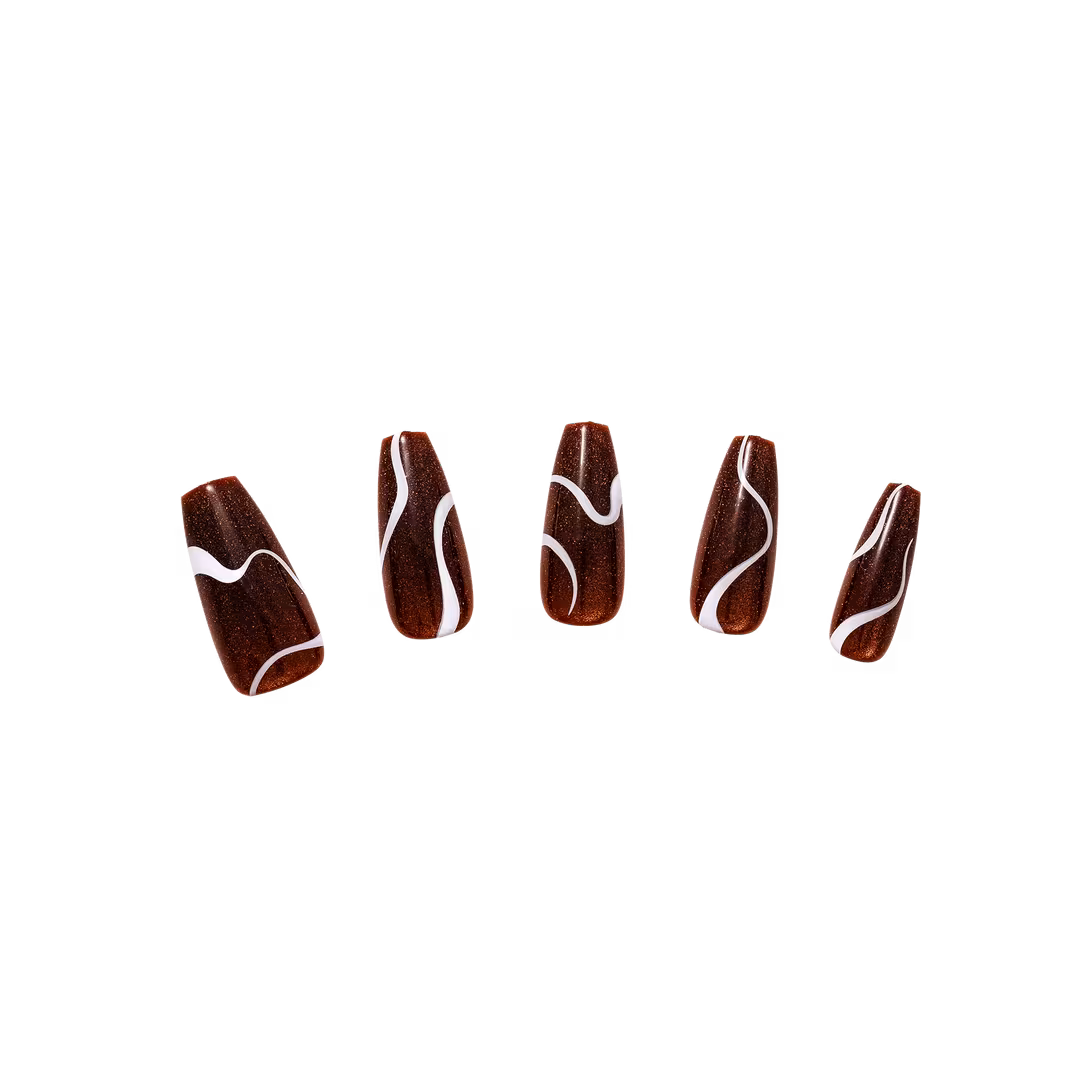 Nail Reformation  Macchiato Press On Nails