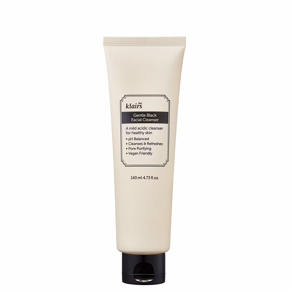 Gentle Black Facial Cleanser