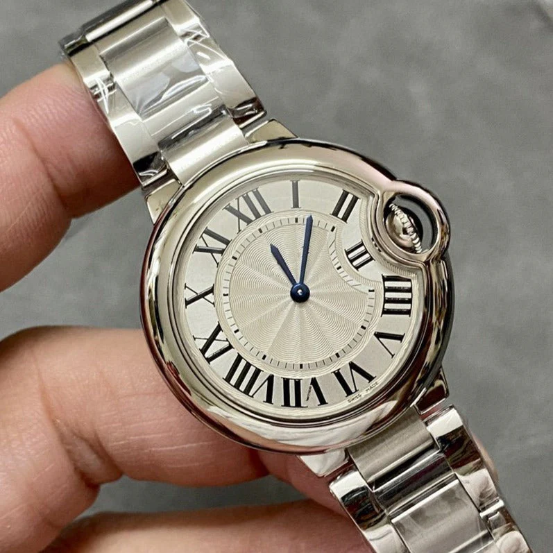 Cartier Watch BALLON BLEU 33MM STAINLESS STEEL QUARTZ