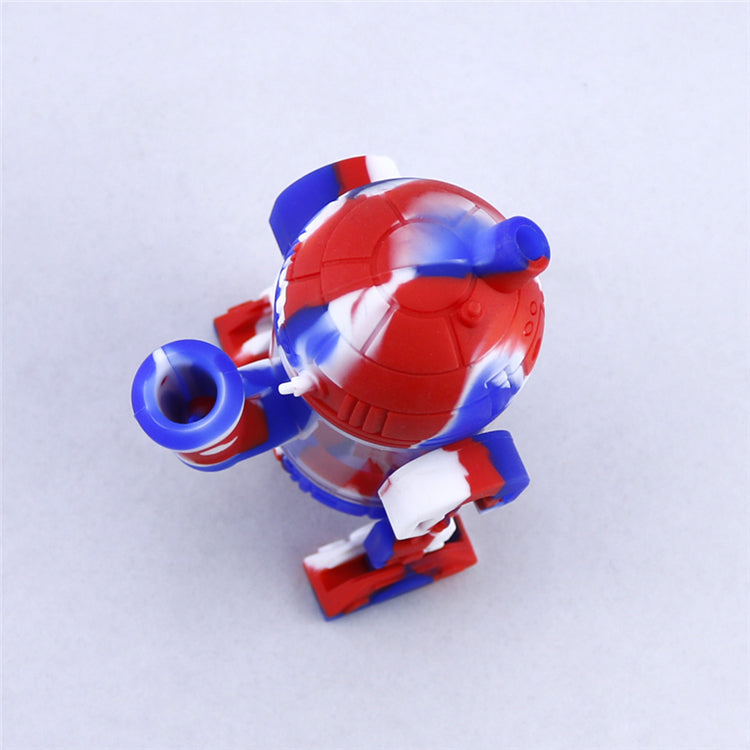 5 Glow In The Dark Silicone Dab Rig (Random Color)