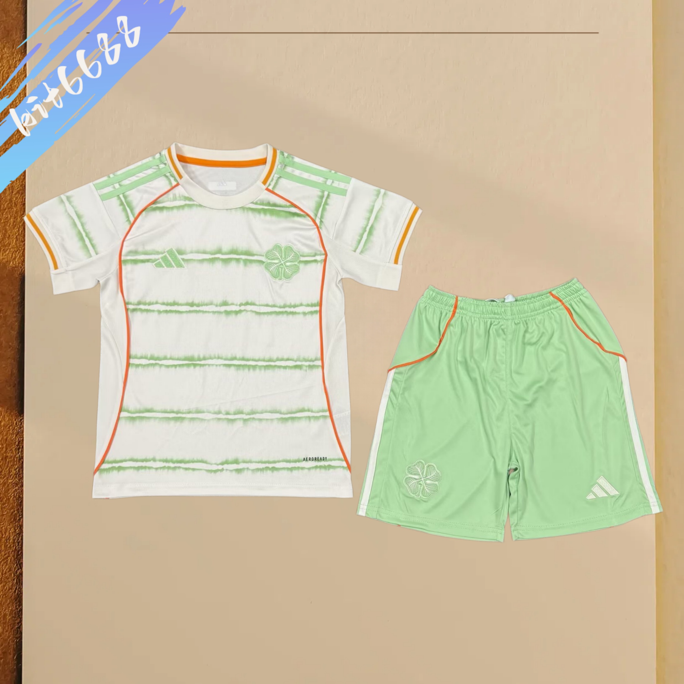 2025/2026 Celtics Third Away Football shirt (Adult Kids Kit socks）