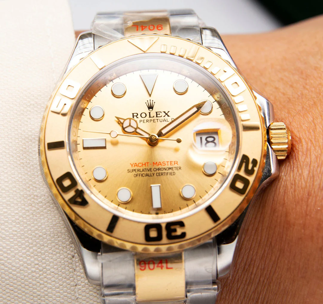 Rolex Watch Yacht-Master 40mm Silver Gold