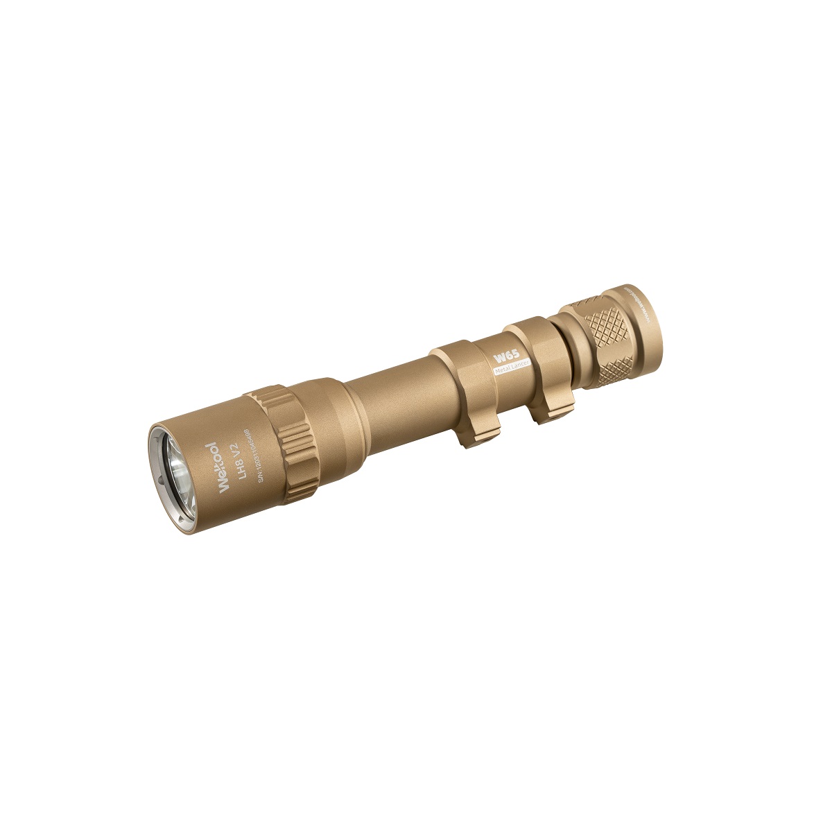 Weltool W65B V2 Rifle rail mounting light