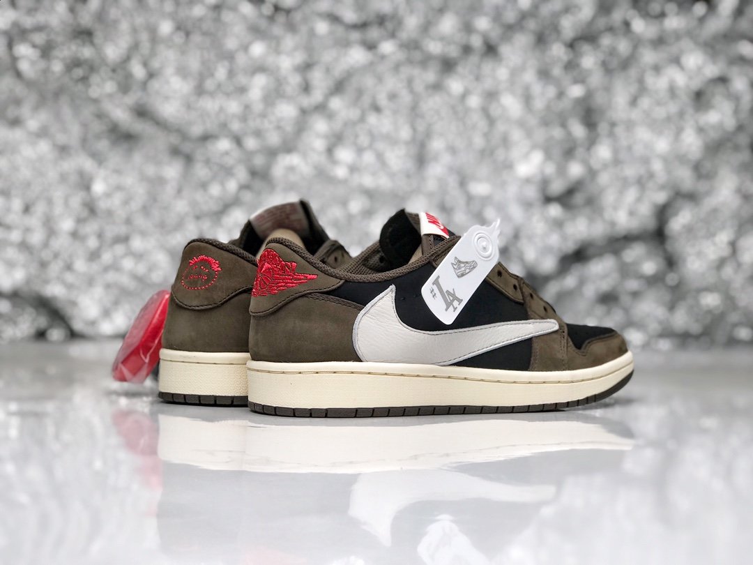 TRAVIS SCOTT X AIR JORDAN 1 LOW AJ1 REPLICA