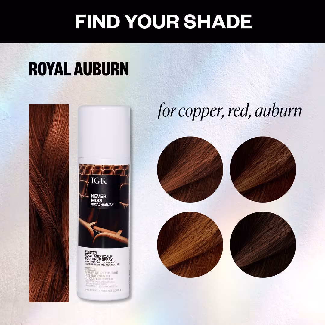 IGK  NEVER MISS Root and Scalp Touch-Up Spray