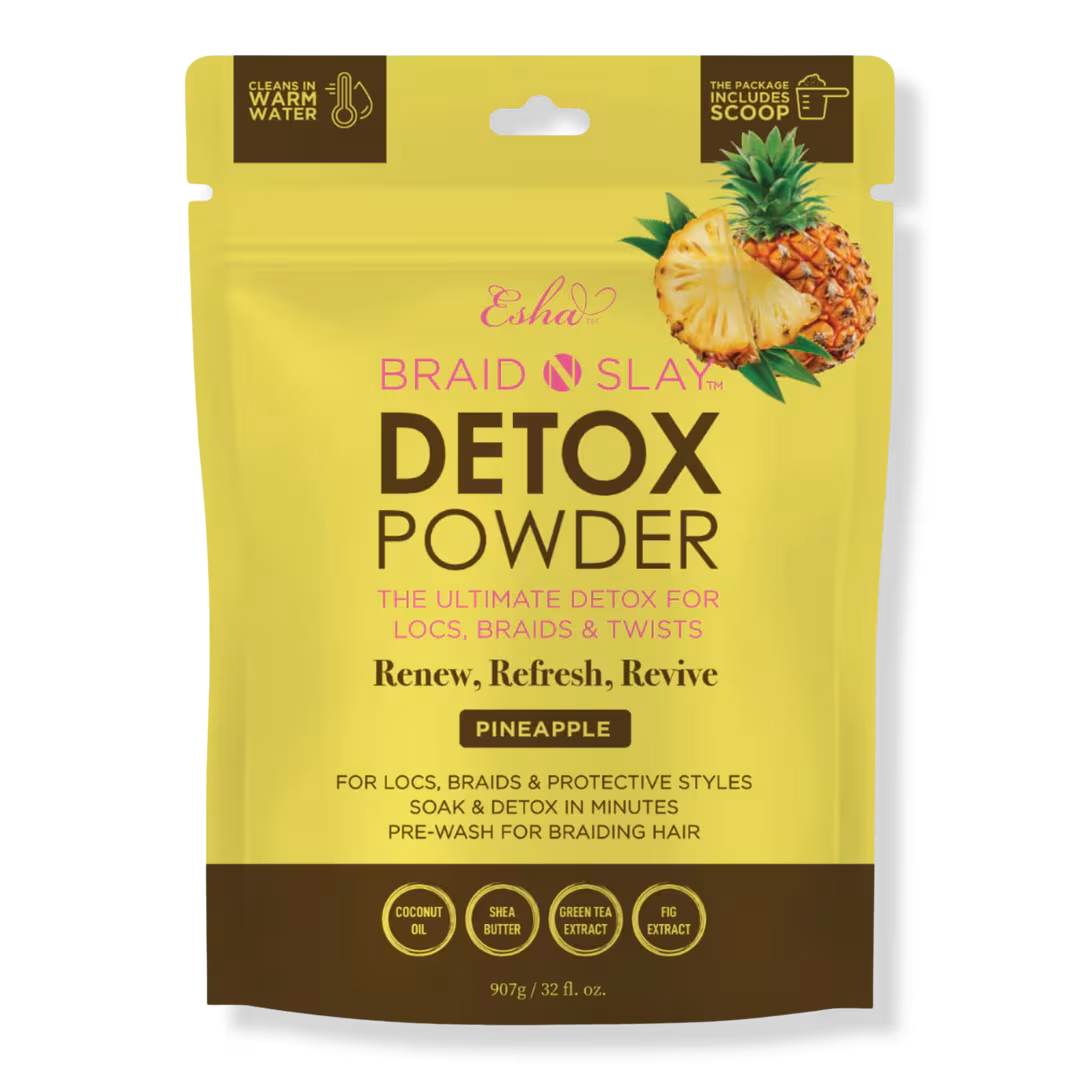Esha  Braid N Slay Detox Powder - Pineapple