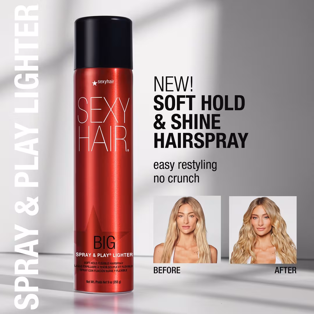 Sexy Hair  Big SexyHair Spray & Play Lighter Hairspray