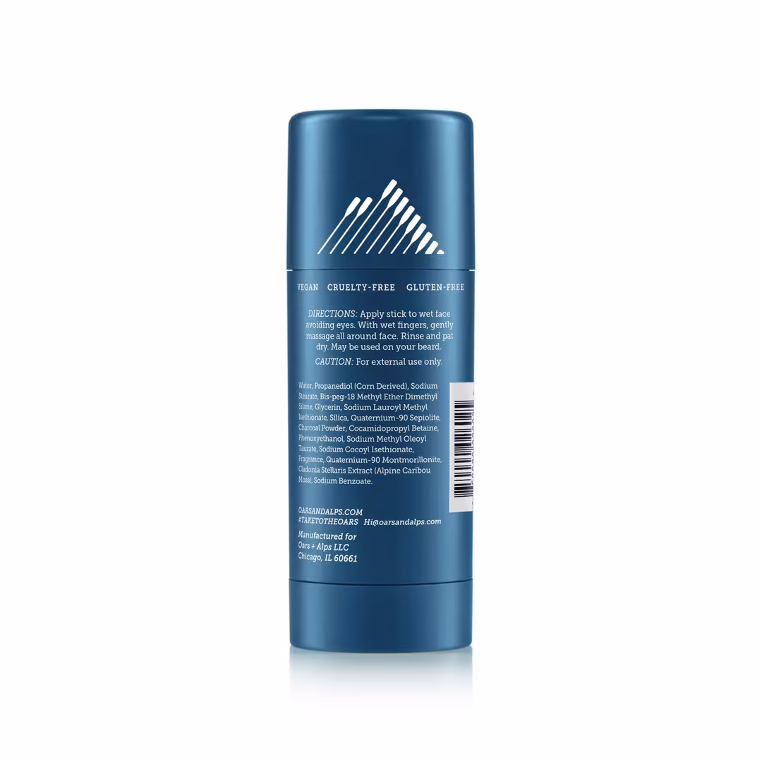 Oars + Alps  Solid Charcoal Face Wash