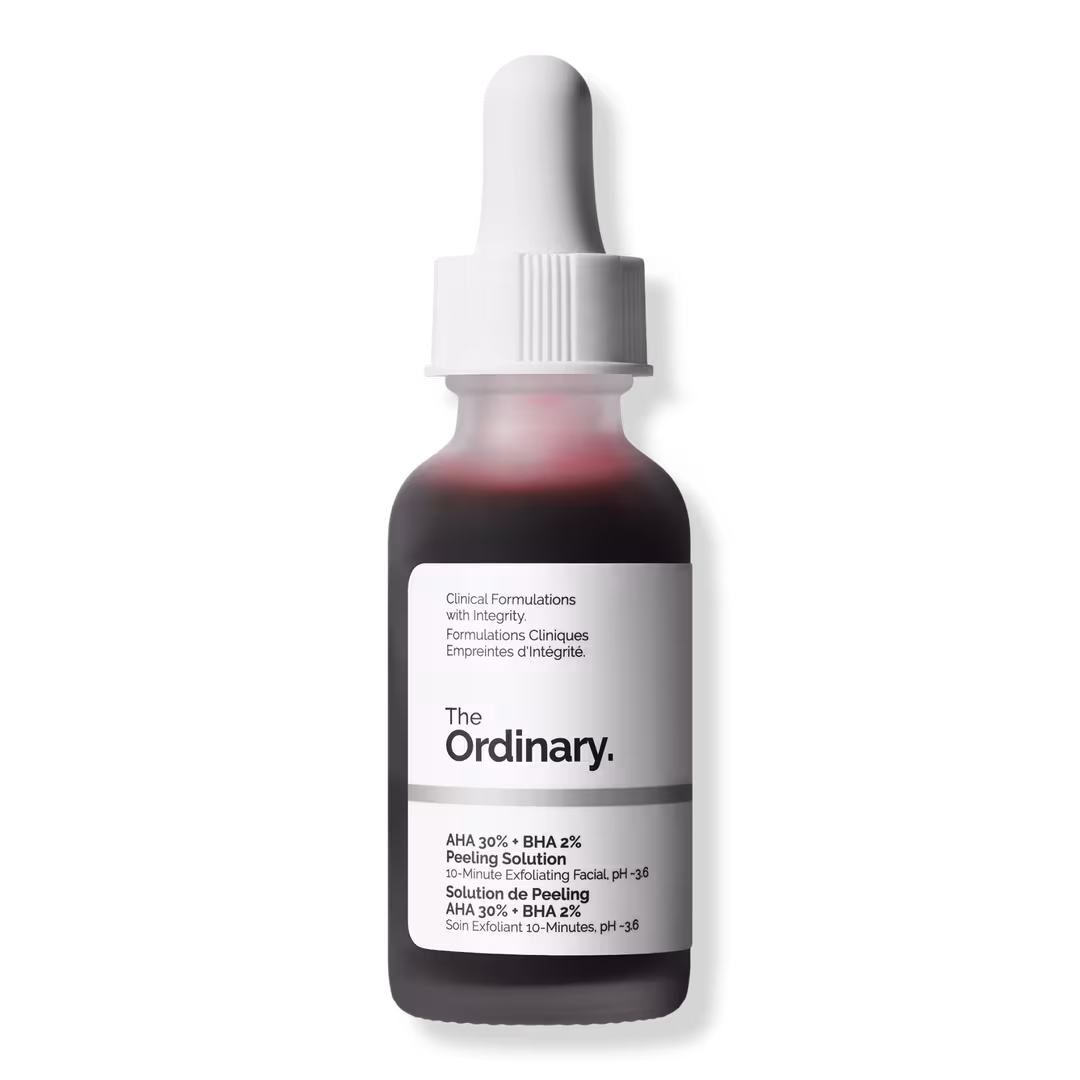 The Ordinary  AHA 30% + BHA 2% High-Strength Peeling Solution for Brightening