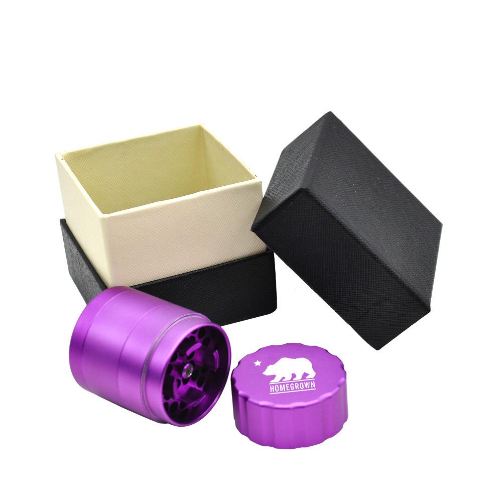 Polar Bear Pattern Aluminum Herb Grinder