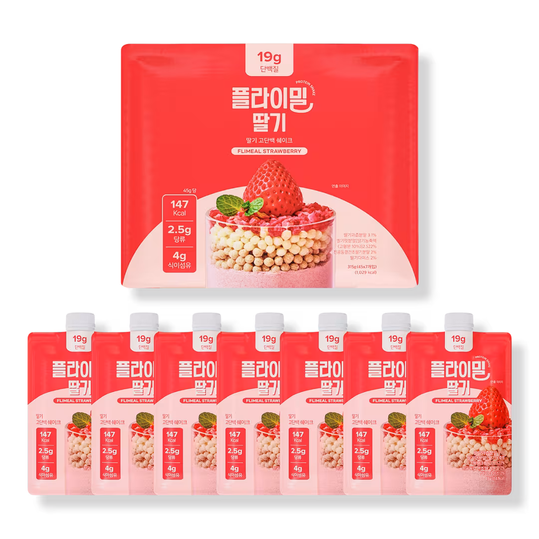 Flimeal  Strawberry Protein Shake
