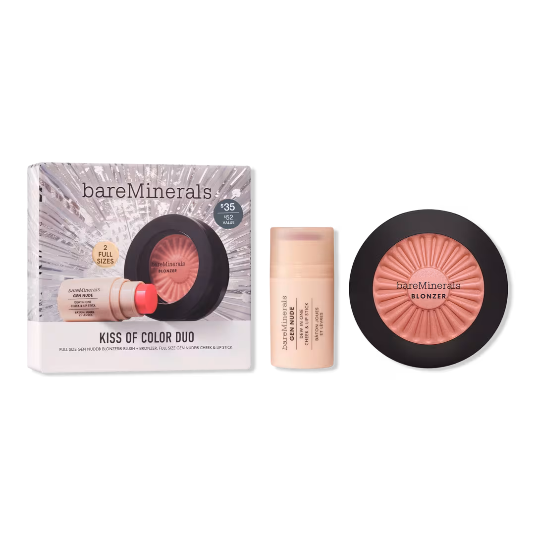 bareMinerals  Kiss of Color GEN NUDE Duo