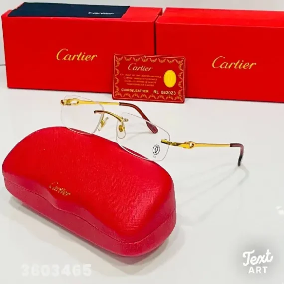 Cartier rimless eyeglasses 16