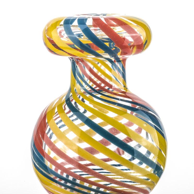 Spiral Glass Bubble Carb Cap (Random Color)