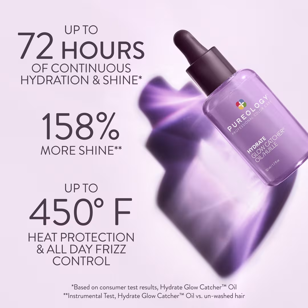 Pureology  Hydrate Glow Catcher Hair Oil For Moisture and Shine