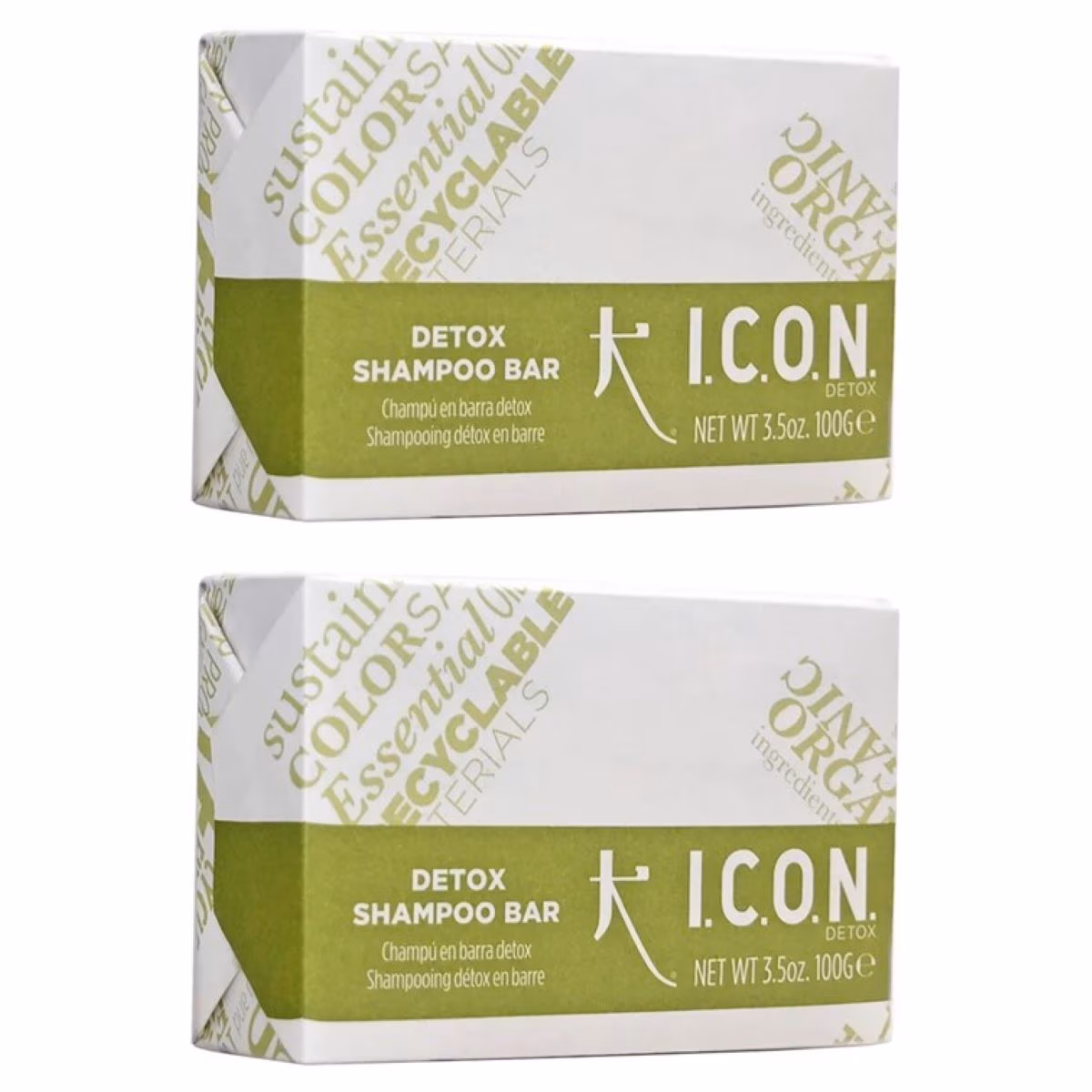 DETOX SHAMPOO BAR festes Shampoo 2er Set