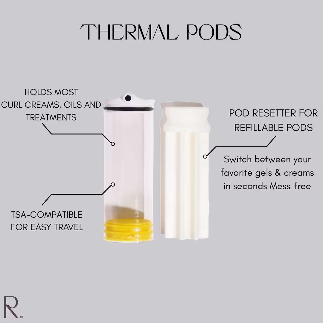 Richualist  The Mint Thermal Curl Infuser Refillable Pods, 2 Pack