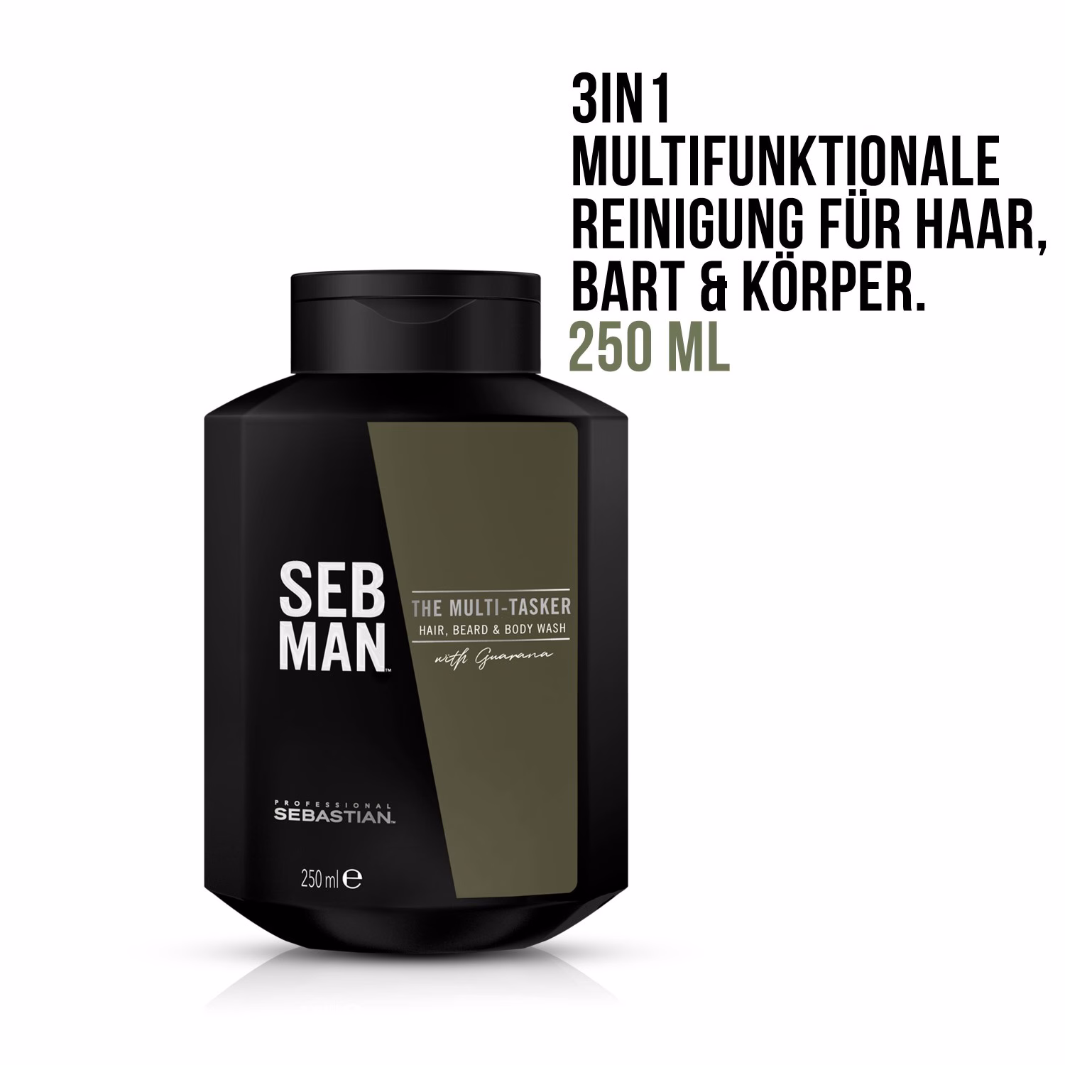 The Multitasker 3 in 1 Hair, Beard & Body Wash
