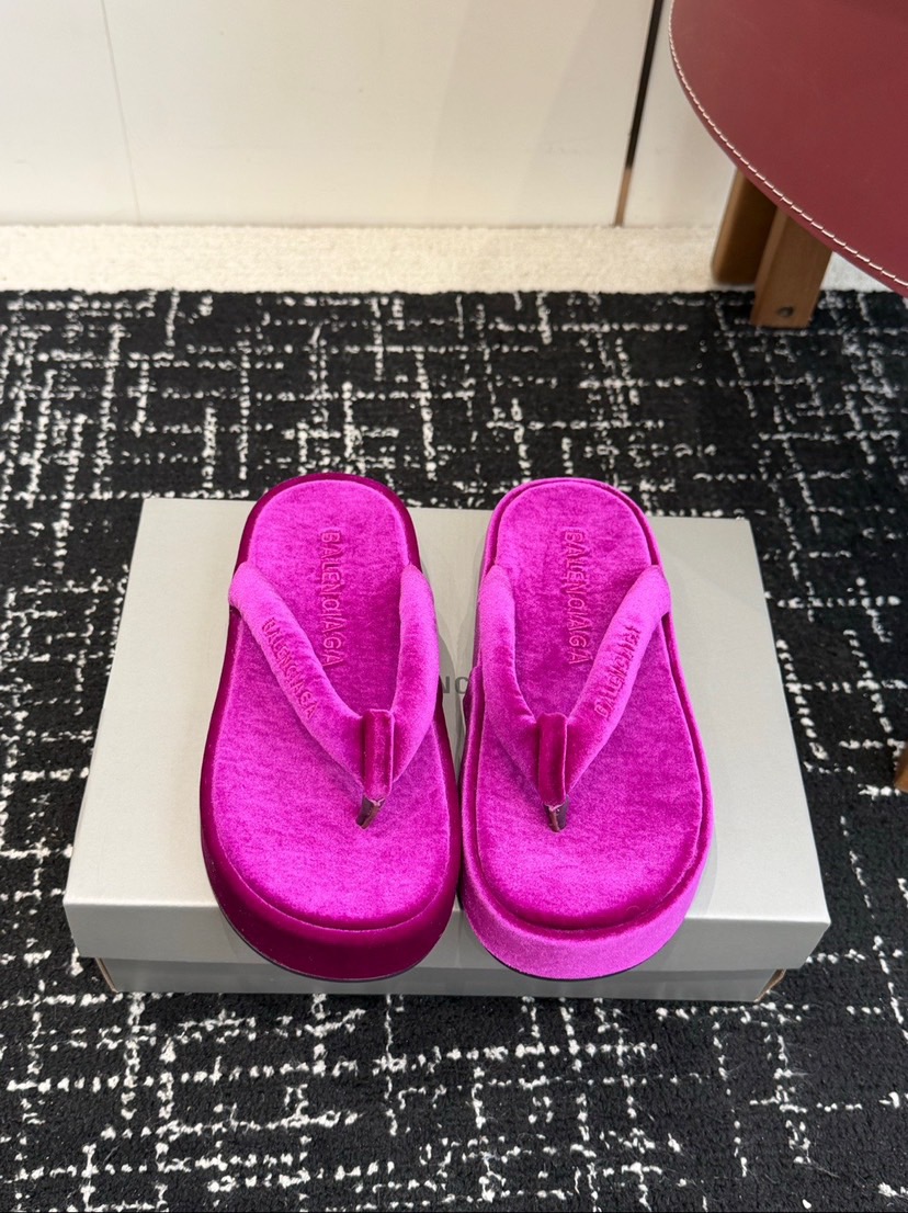 Balenciaga Jet Lag platform Flip-Flops Thong Sandals