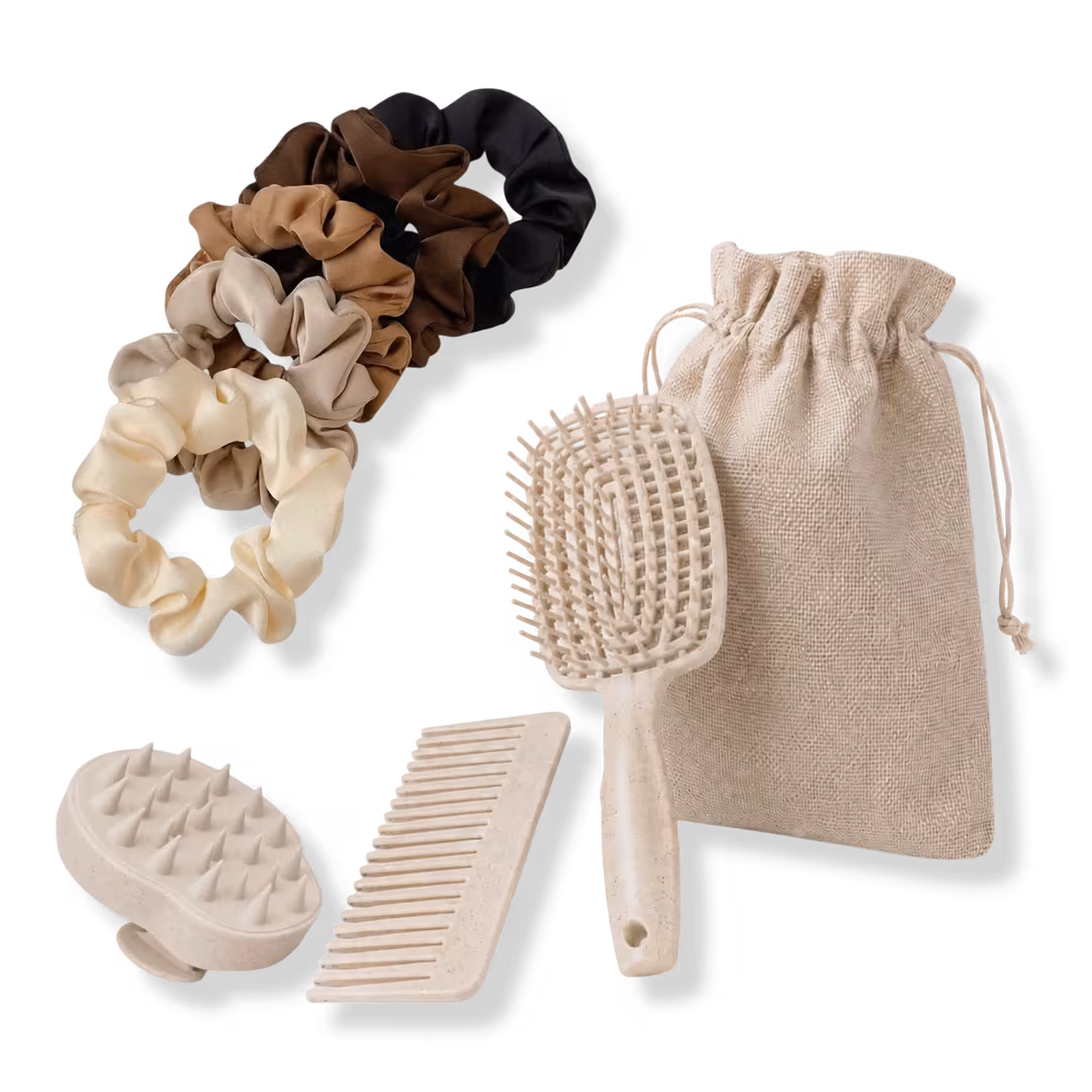 CosmoGlo  Hair Brush and Scrunchie Set