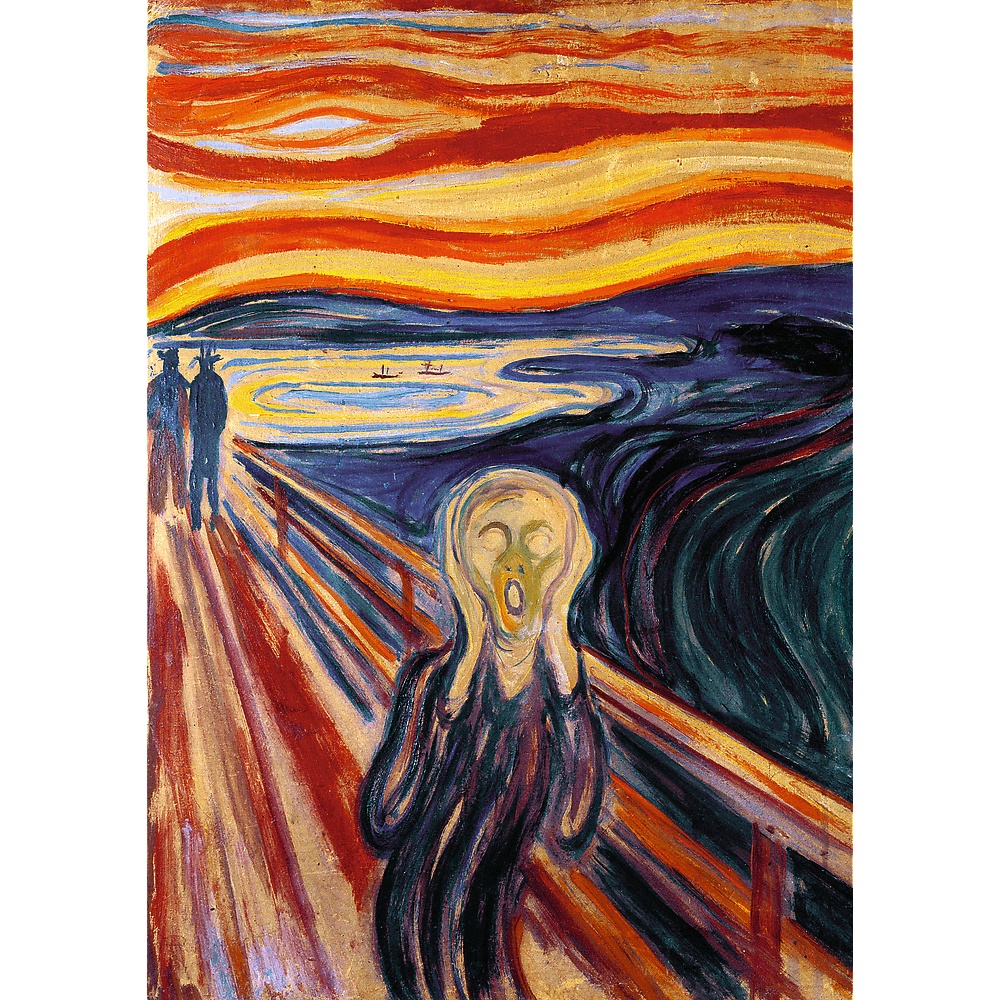 Puzzle Art Collection 1000 El. Krzyk