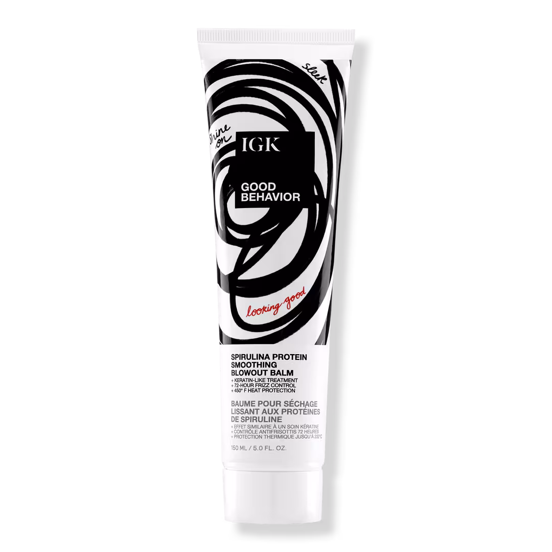 IGK  Good Behavior Smoothing Heat Protectant Blowout Balm