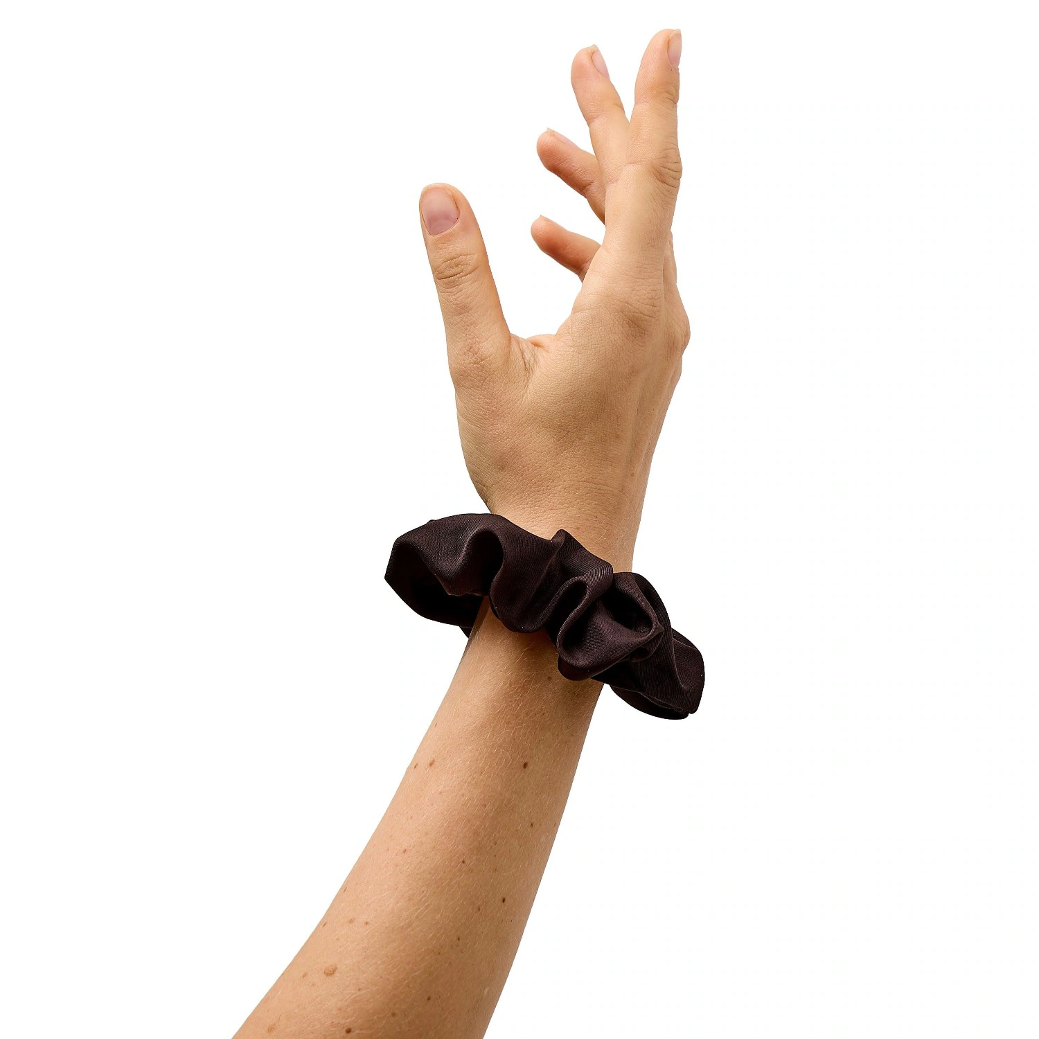 Satin Silk Scrunchies, Medium, 3-Pack