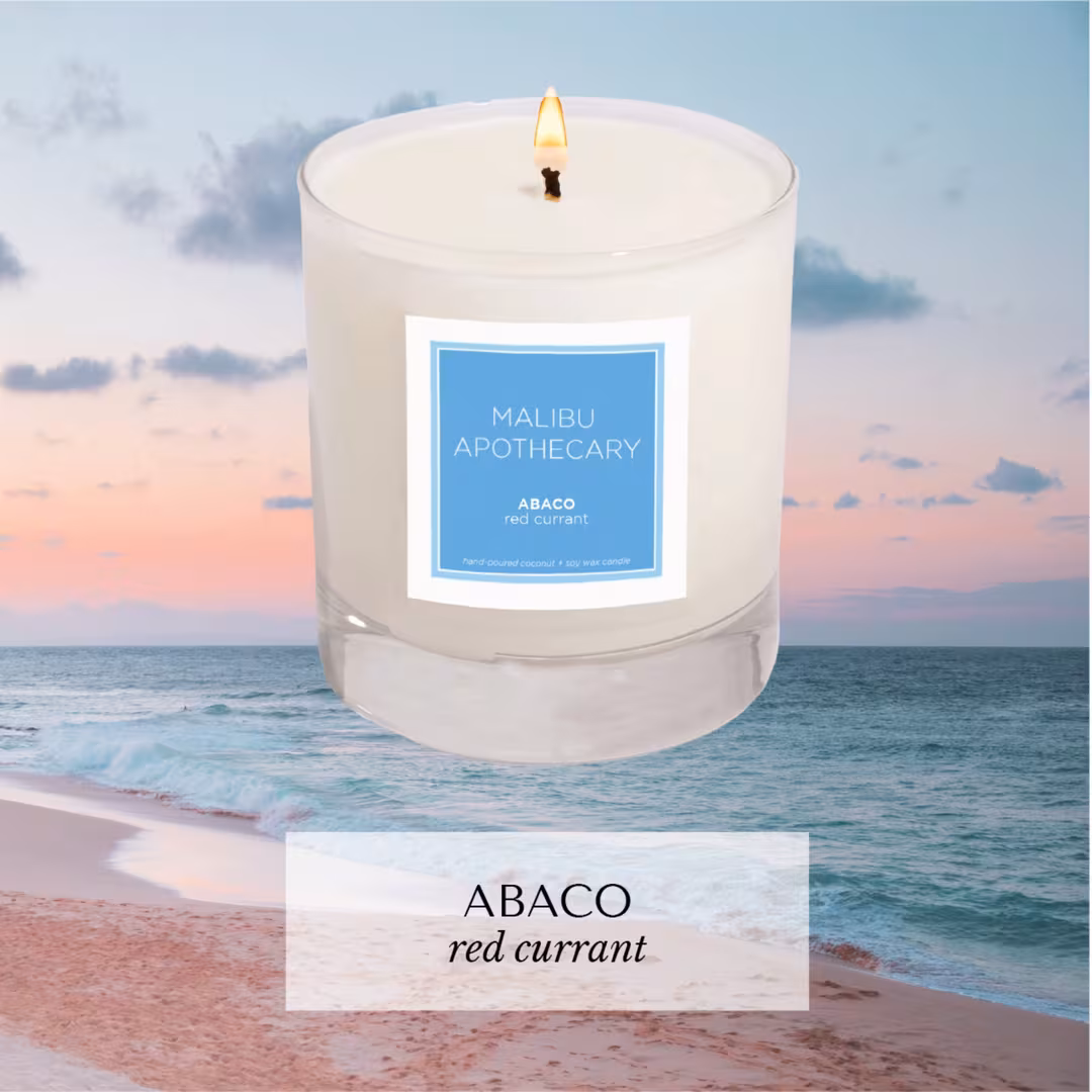 Malibu Apothecary  Clear Gloss x Blue Candle