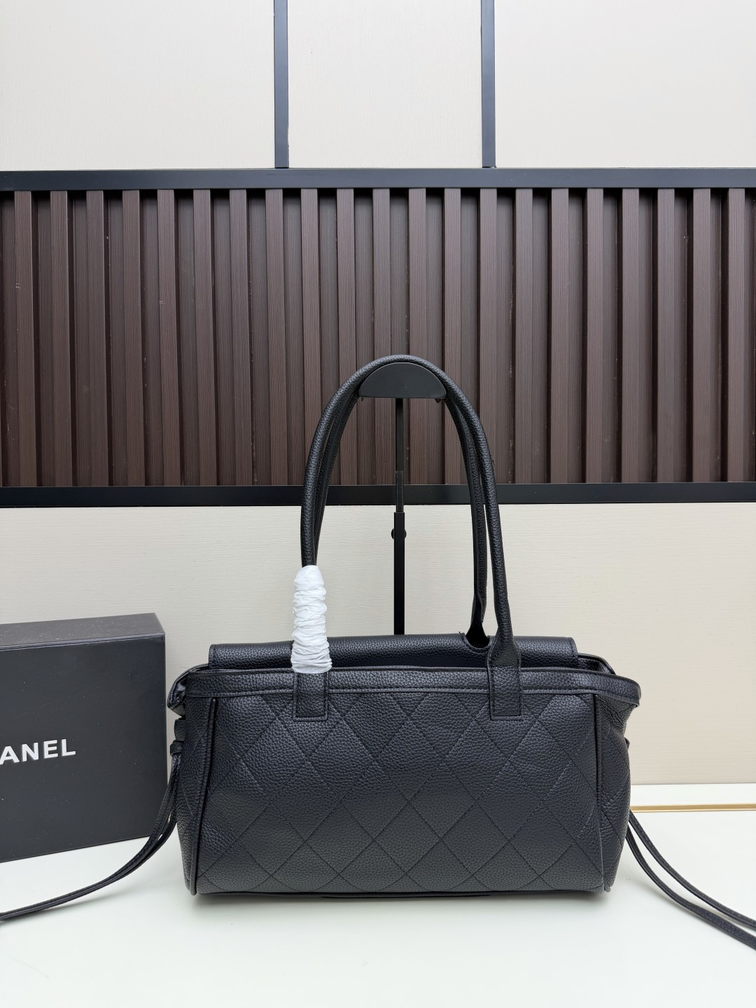 Chanel 26S new baguette bag in black