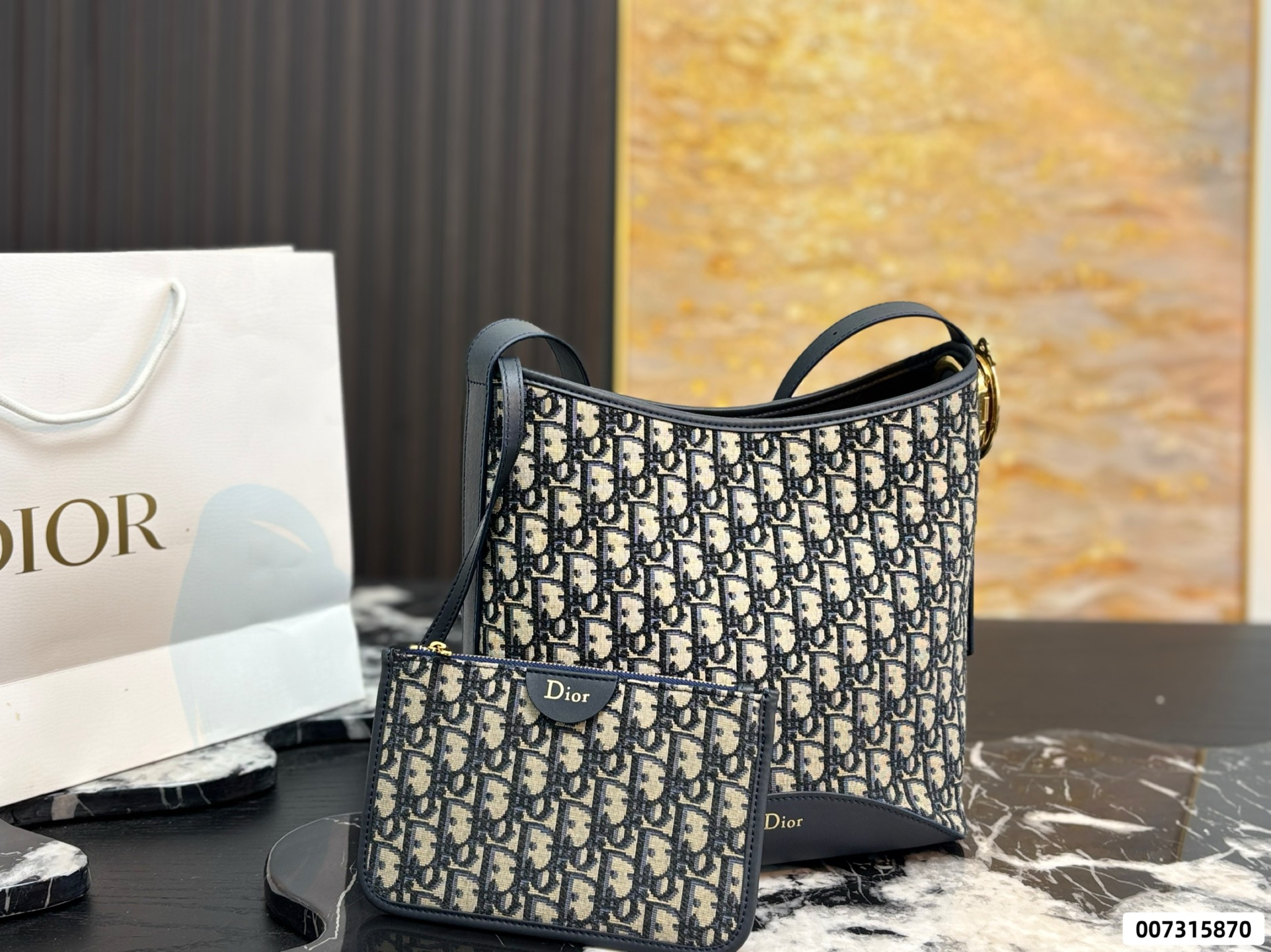 Dior Médaillon Medium Bucket Bag