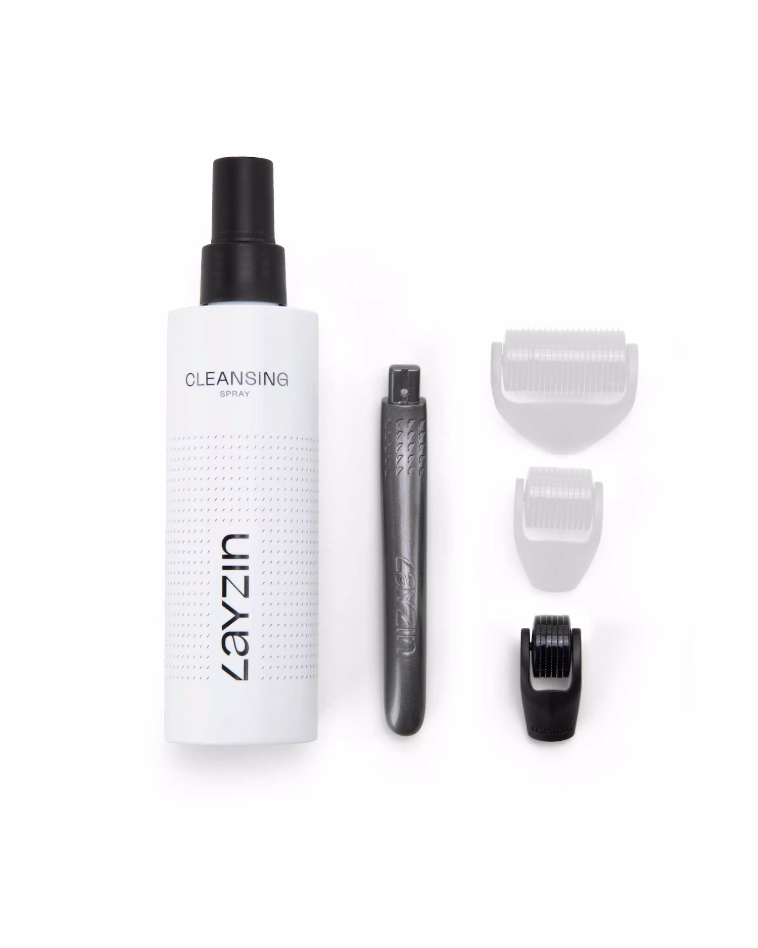 Dermaroller-Set 0,35 mm mit Reinigungsspray für die Augenpflege