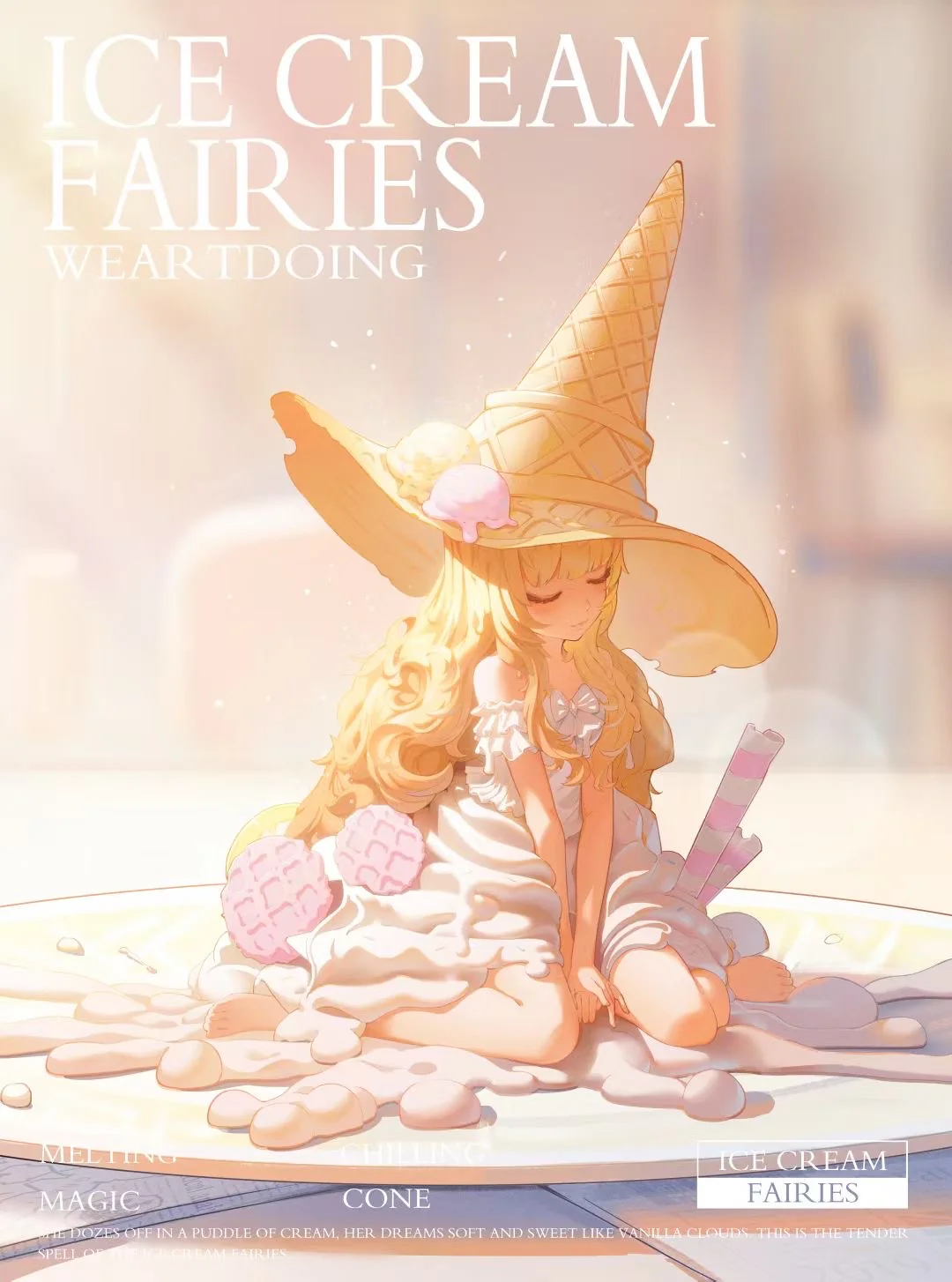 WeArtDoing Studio - OC Sleeping Beauty Ice Cream Fairies | 原创 沉睡魔咒 甜筒魔女