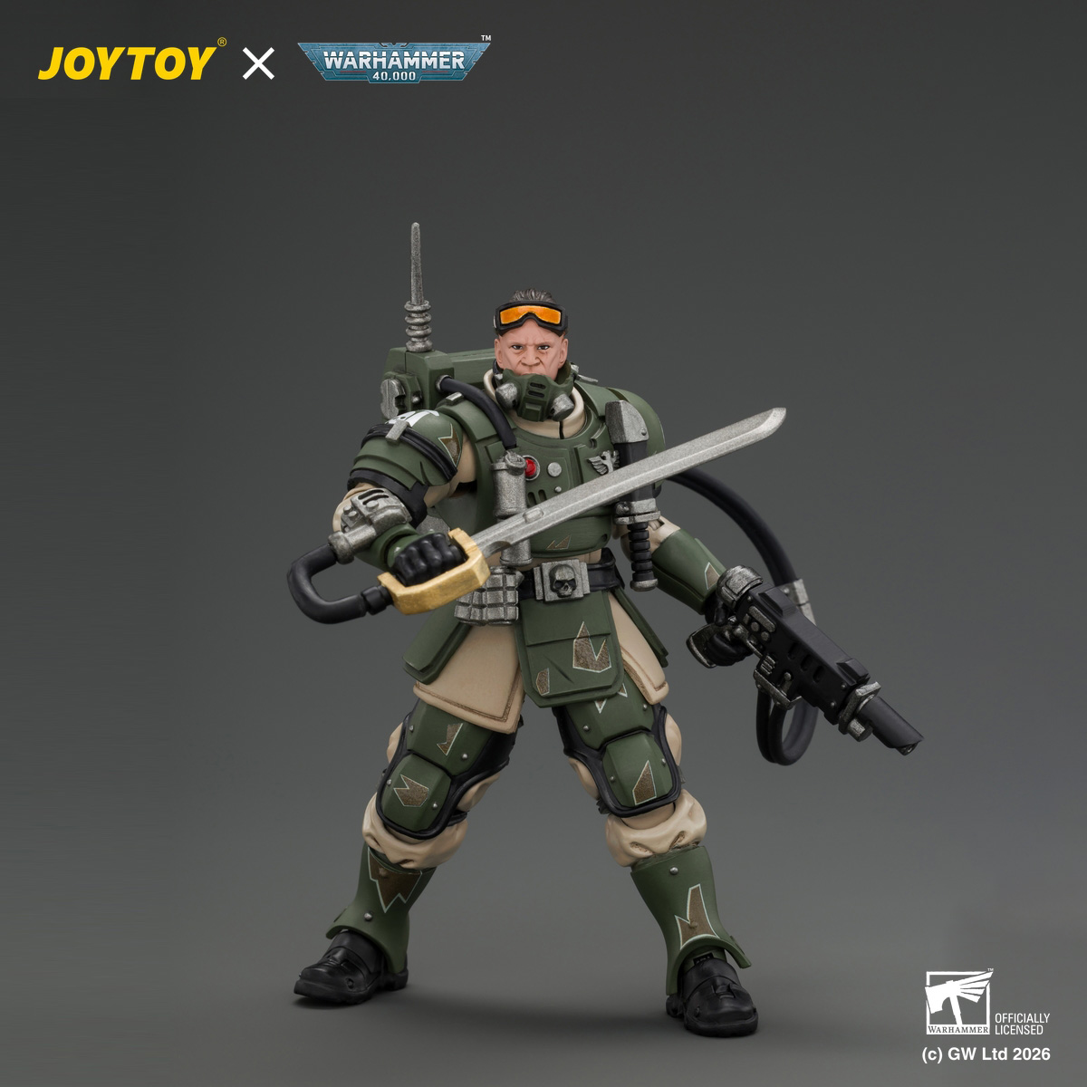 JOYTOY Warhammer 40,000 Astra Militarum Kasrkin - JOYTOY WORLD