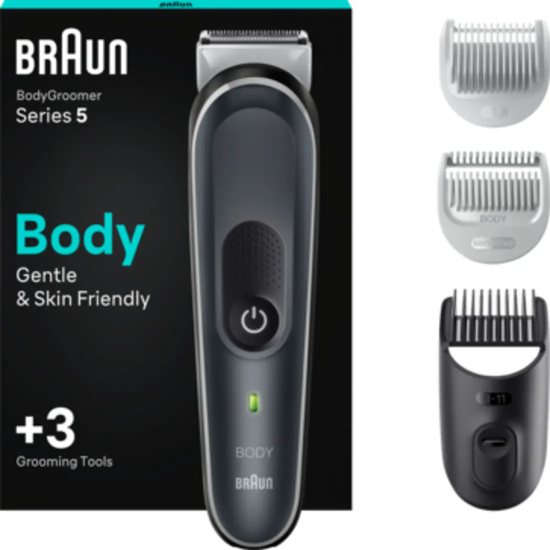 Series 5 BG5340 in Grau/Schwarz