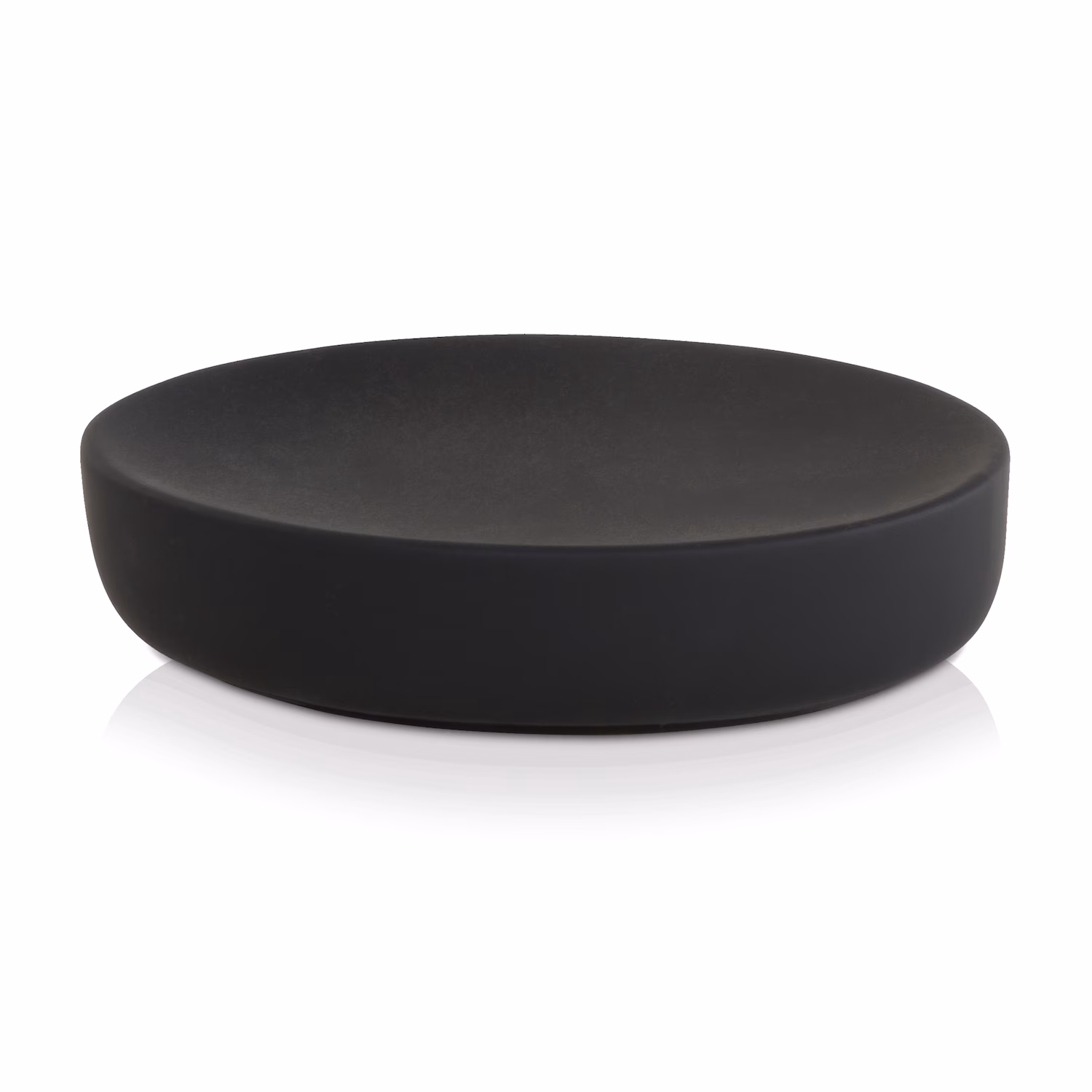 Seifenschale Black Velvet 13 x 8,5 x 2,5 cm , Keramik