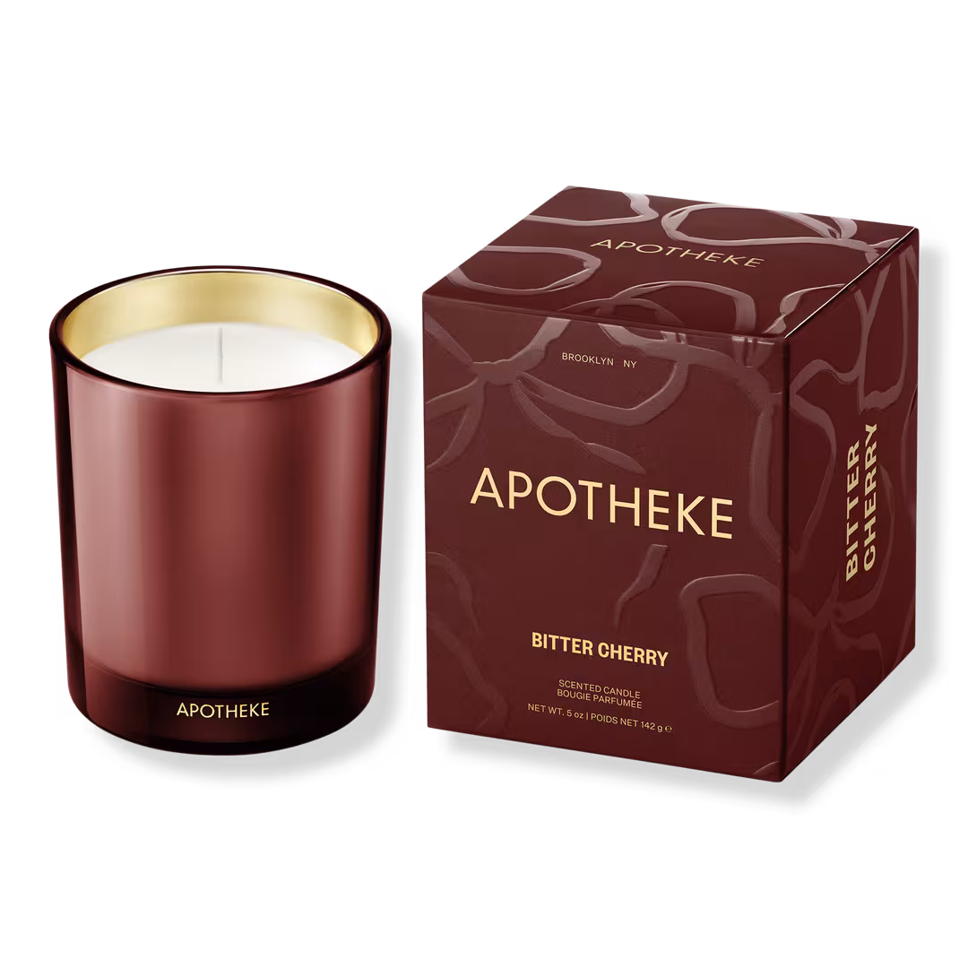 APOTHEKE  Bitter Cherry Scented Candle
