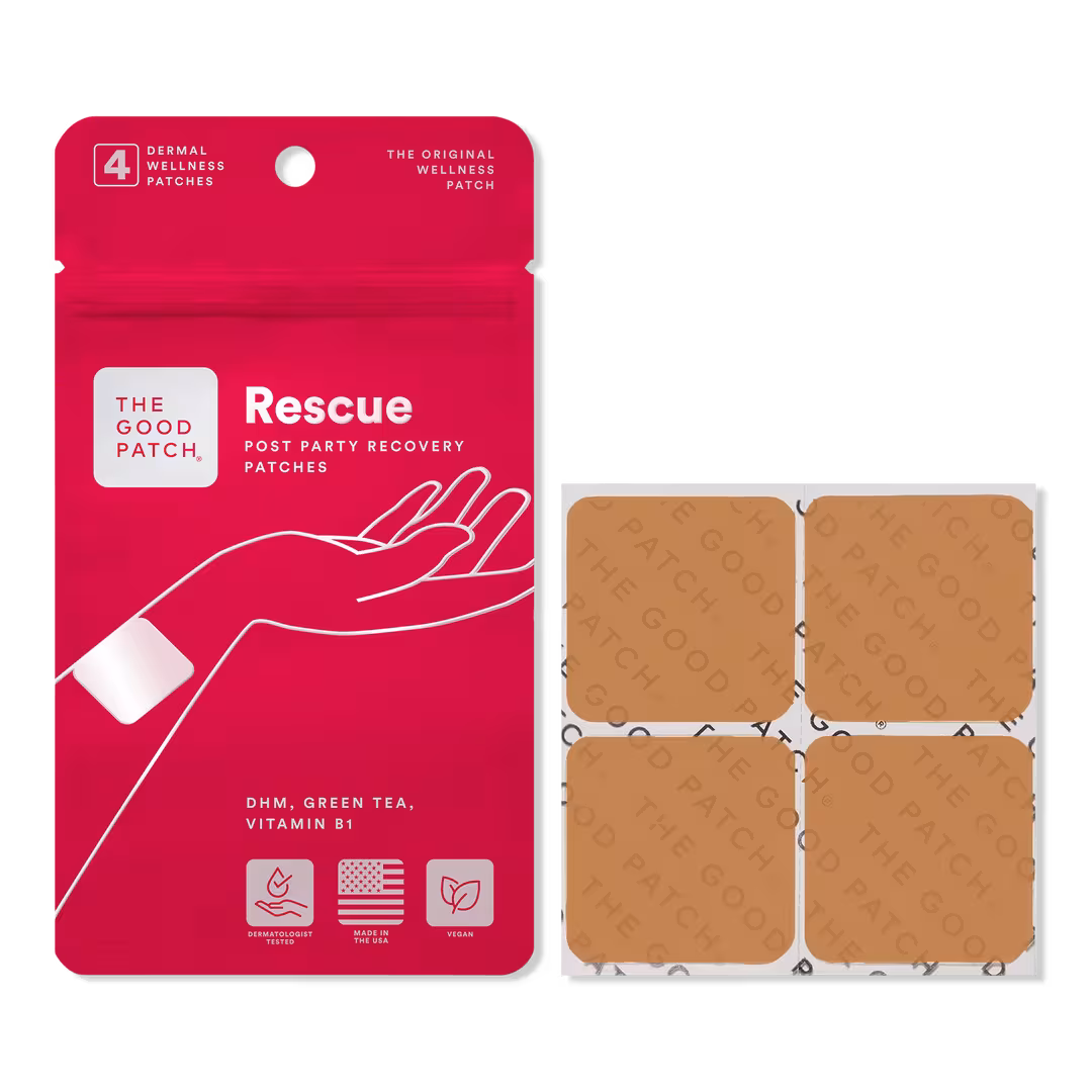 The Good Patch  Rescue Hangover Support Patches with DHM & Vitamin B1