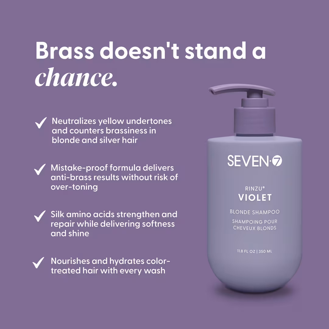 SEVEN  Rinzu Violet Blonde Shampoo