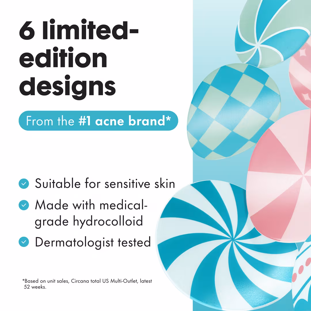 Hero Cosmetics  Mighty Patch Snow Glow Limited Edition Holiday Hydrocolloid Pimple Patches