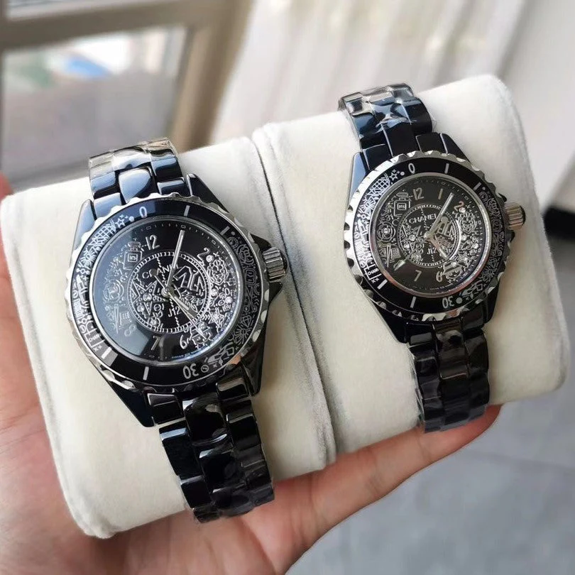 Chanel Watch J12 Quartz 20Th Anniversary Black Ceramic