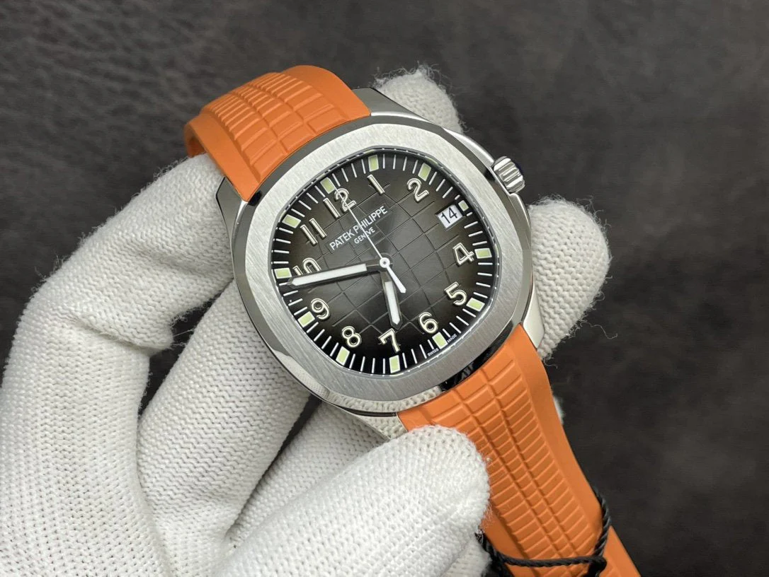 Patek Watch AQUANAUT 5167A ORANGE BLACK DIAL