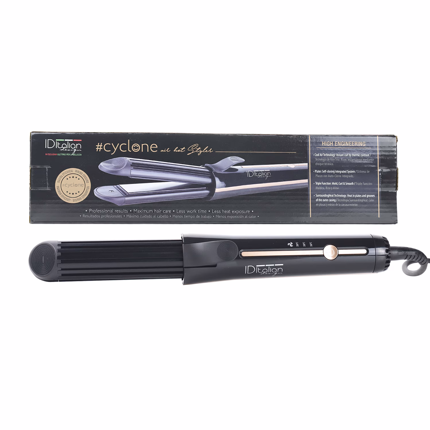 Hair Curling Iron/Curling Iron Cyclone With Air  .