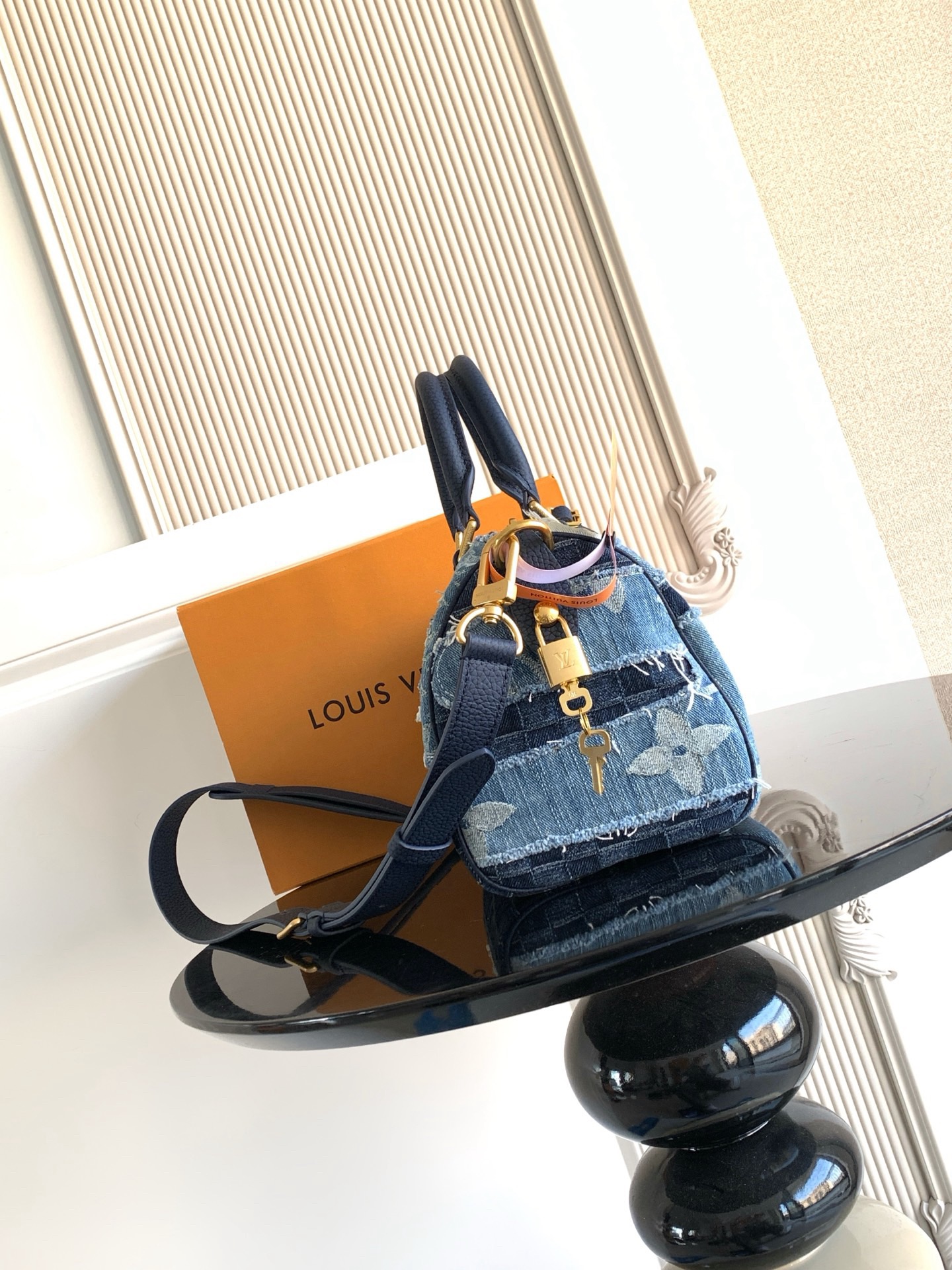 LV X Nigo Sac Speedy Bandoulière 25 Bag Top Quality