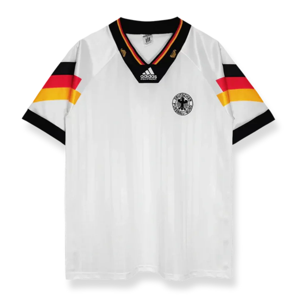 Retro 1992 Germany Home Soccer Jersey