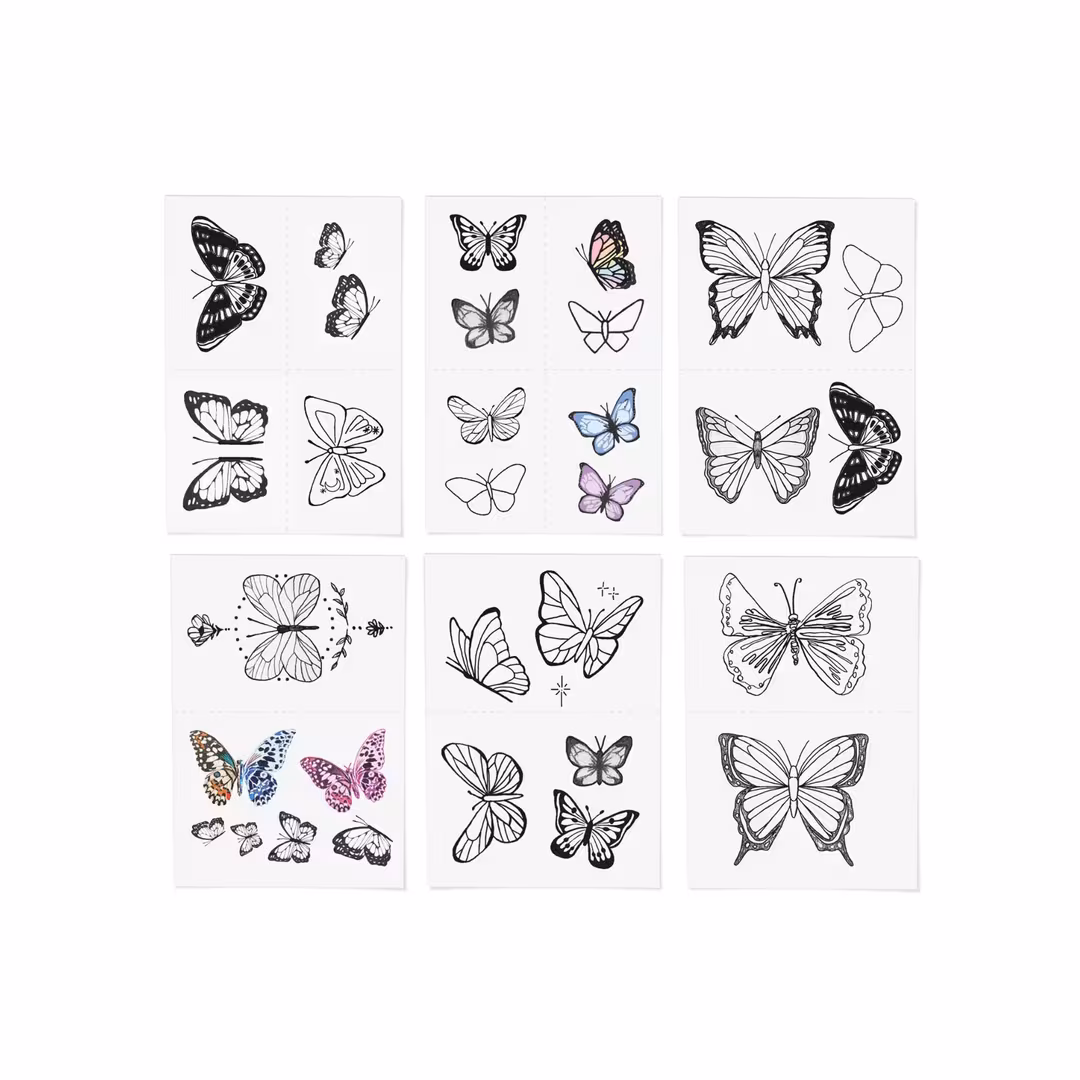 Inked by Dani  Butterfly Dreams Temporary Tattoo Pack