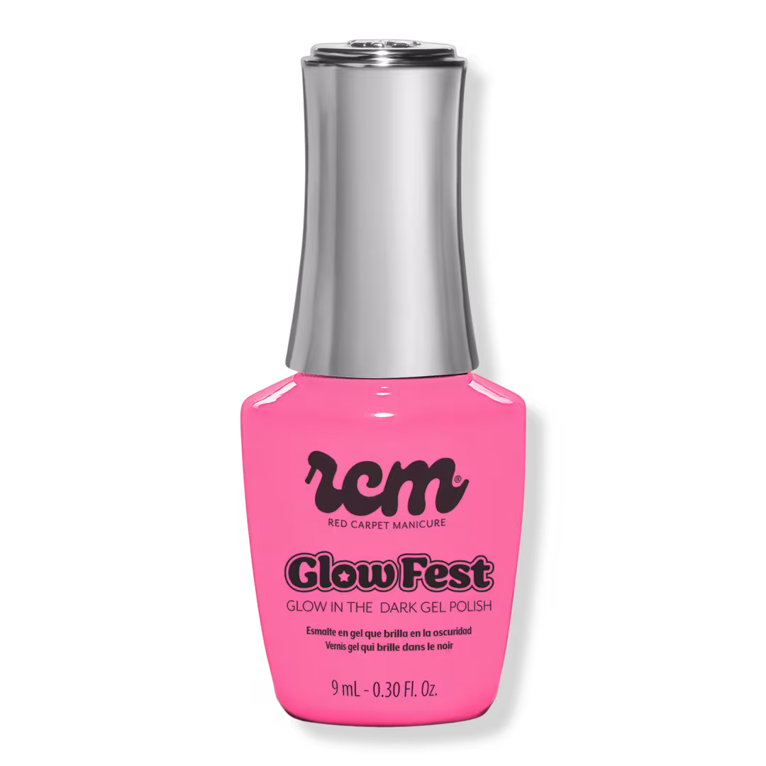 Red Carpet Manicure  Glow Fest Glow In The Dark LED Gel Nail Polish